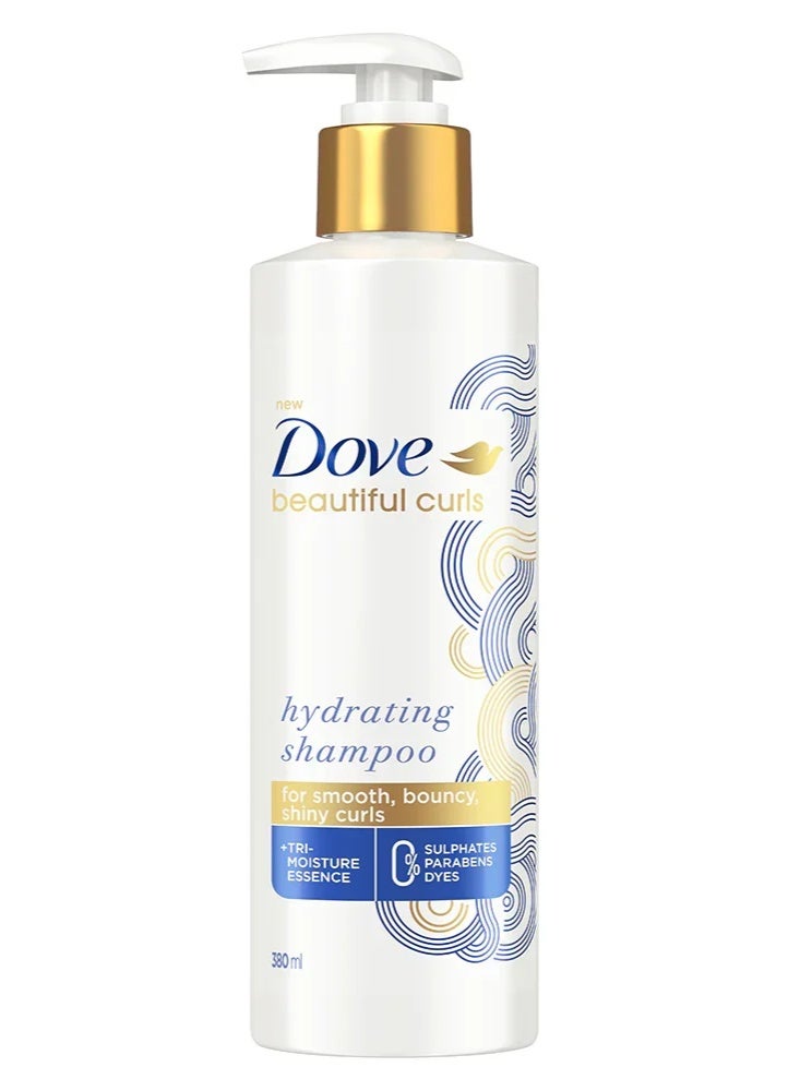 دوف شامبو دوف بيوتيفول كيرلز المرطب الخالي من الكبريتات 380 مل + بلسم 380 مل (عبوة مزدوجة) | خالٍ من البارابين والأصباغ | مصمم خصيصًا للشعر المجعد، مع خلاصة الترطيب الثلاثية لتجعيدات ناعمة ولامعة ونابضة بالحيوية - Image 3